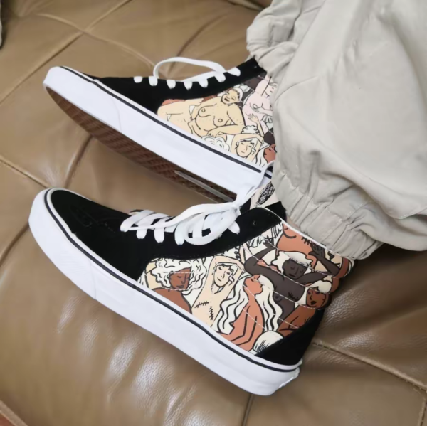Giày Vans Sk8-Hi 'Breast Cancer Awareness' VN0A4BV6TRL - Ảnh 3