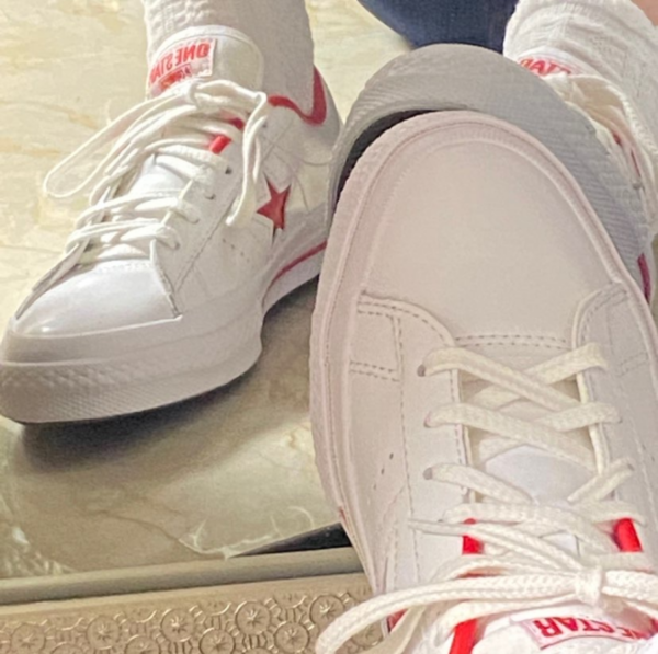 Giày Converse One Star Ox 'HanByeol White Red' 167326C - Ảnh 4
