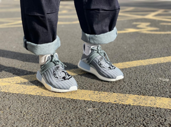 Giày Adidas BBC Ice Cream x Pharrell x NMD Human Race 'Astronaut' GW3955 - Ảnh 3