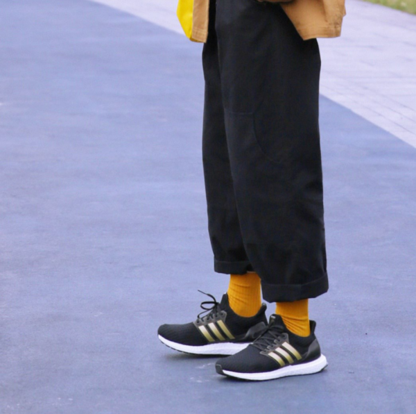 Giày Adidas UltraBoost 4.0 DNA 'Black Gold Metallic' FY9316 - Ảnh 4