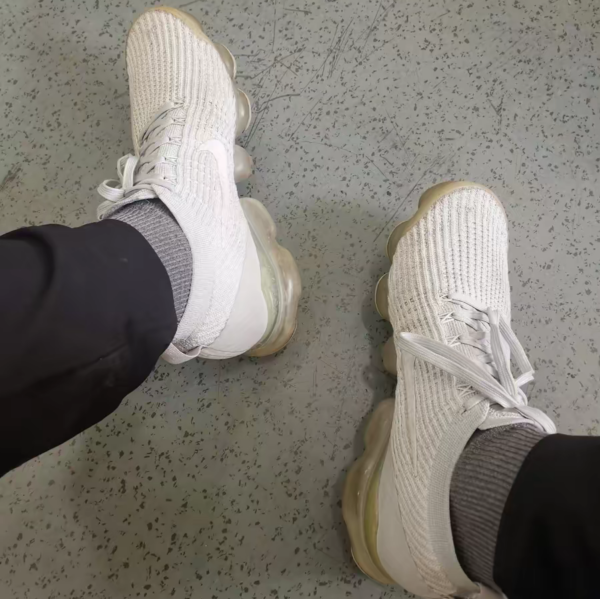 Giày Nike Air VaporMax Flyknit 3 'Pure Platinum' AJ6900-102 - Ảnh 4