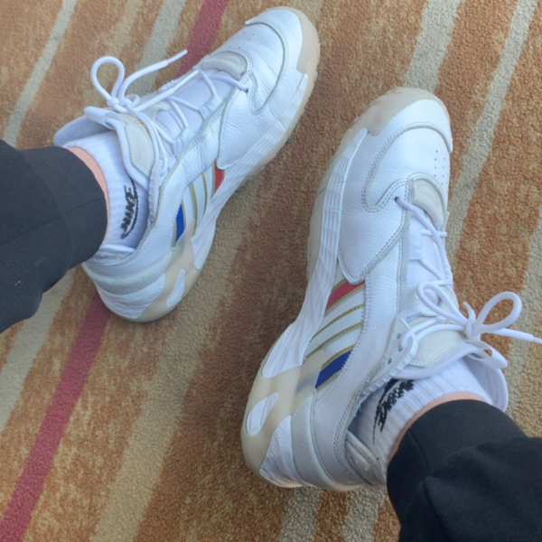 Giày Adidas Streetball NBA Paris Game FV8405 - Ảnh 3