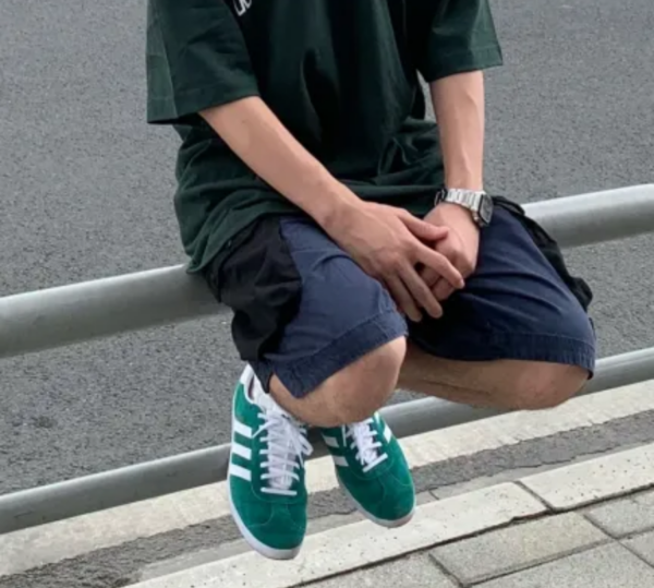 Giày Adidas Originals Gazelle 'Green' FU9672 - Ảnh 3