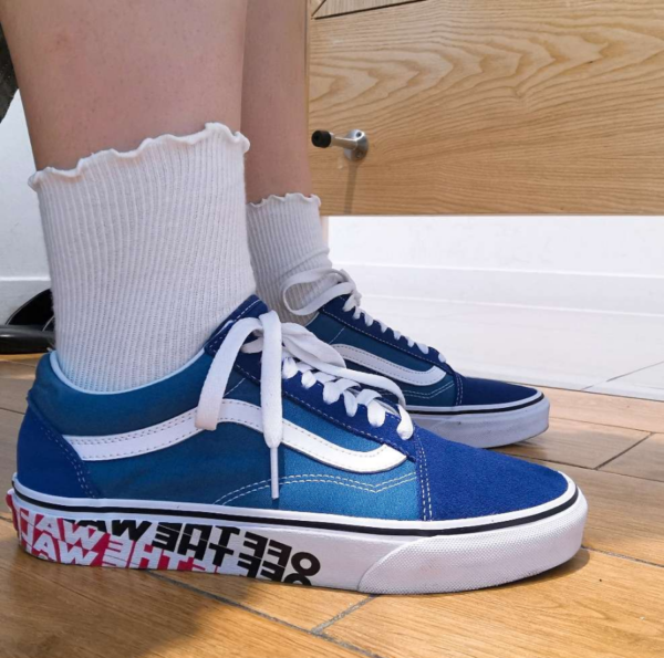 Giày Vans Old Skool 'OTW Sidewall Navy' VN0A38G1VRI - Ảnh 3