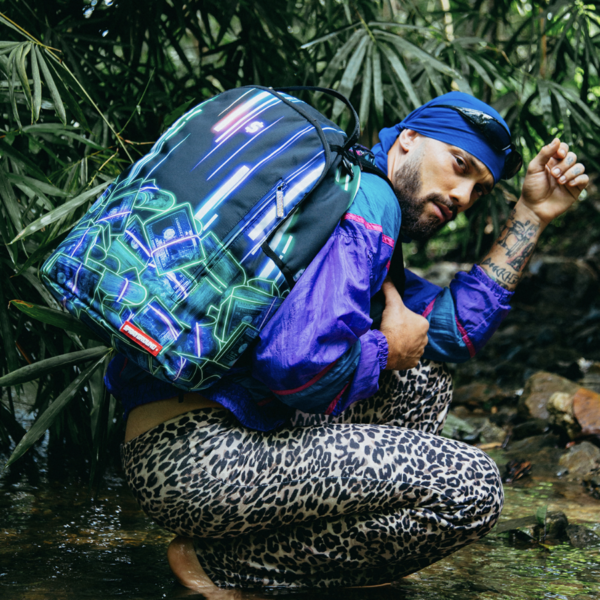 Balo Sprayground Neon 'Money' W0645808 - Ảnh 3