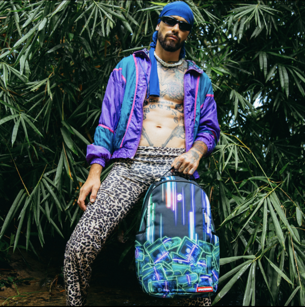 Balo Sprayground Neon 'Money' W0645808 - Ảnh 4