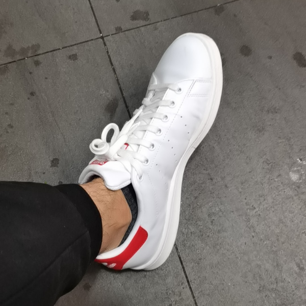 Giày Adidas Stan Smith 'Collegiate Red' M20326 - Ảnh 5