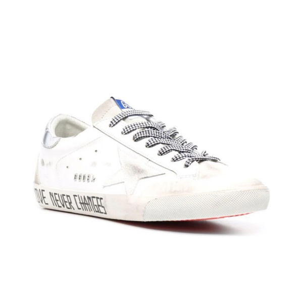 Giày Golden Goose Penstar 'White Silver' GWF00175 F001947 10273 - Ảnh 4