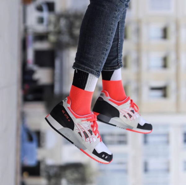 Giày Asics Gel Lyte 3 OG Retro 'Flash Coral' 1191A266-101 - Ảnh 2