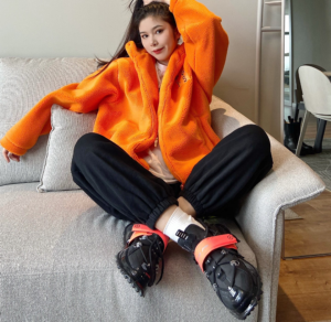 Alternative view of Giày Li Ning Collection Paris Fashion Week 'Black' AGLQ076-2