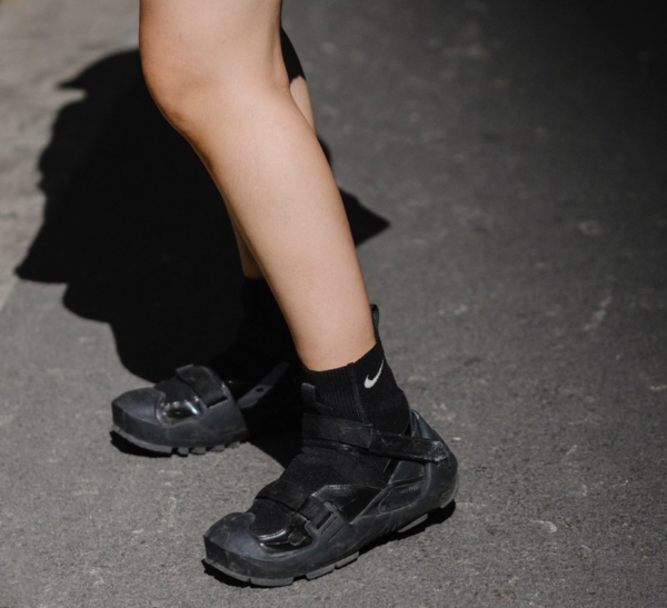Giày Nike Matthew M. Williams x Wmns Free Trainer 3 Flyknit SP 'Black' AQ9201-001 - Ảnh 6