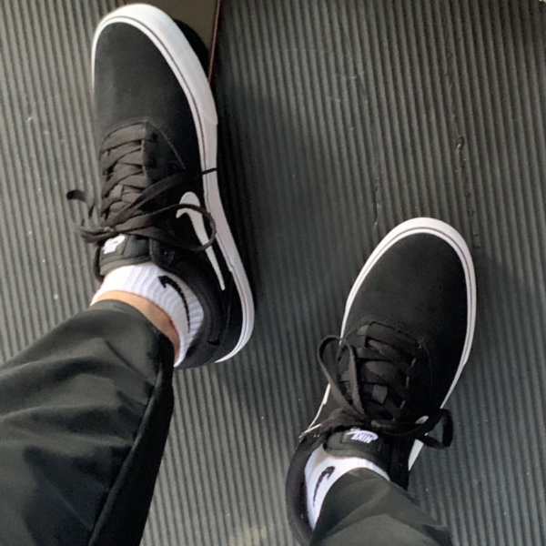 Giày Nike Chron 2 SB 'Black White' DM3493-001 - Ảnh 4