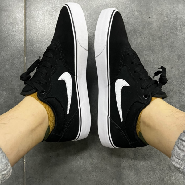 Giày Nike Chron 2 SB 'Black White' DM3493-001 - Ảnh 7