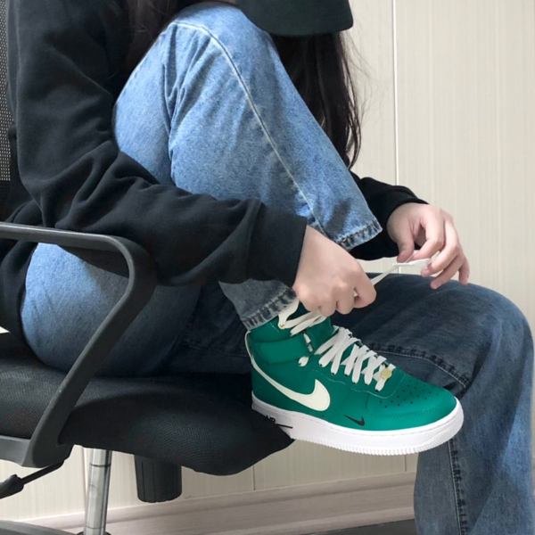 Giày Nike Air Force 1 High 40th Anniversary 'Malachite' DQ7584-300 - Ảnh 4