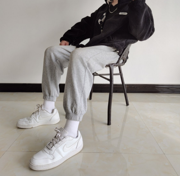 Giày Nike Ebernon Low 'Triple White' AQ1775-100 - Ảnh 3