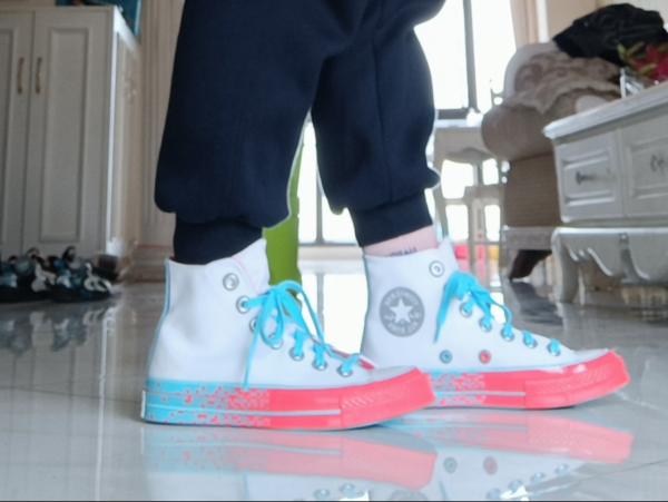 Giày Converse Chuck Taylor All Star 70 High 'Orange Blue' 171934C - Ảnh 5