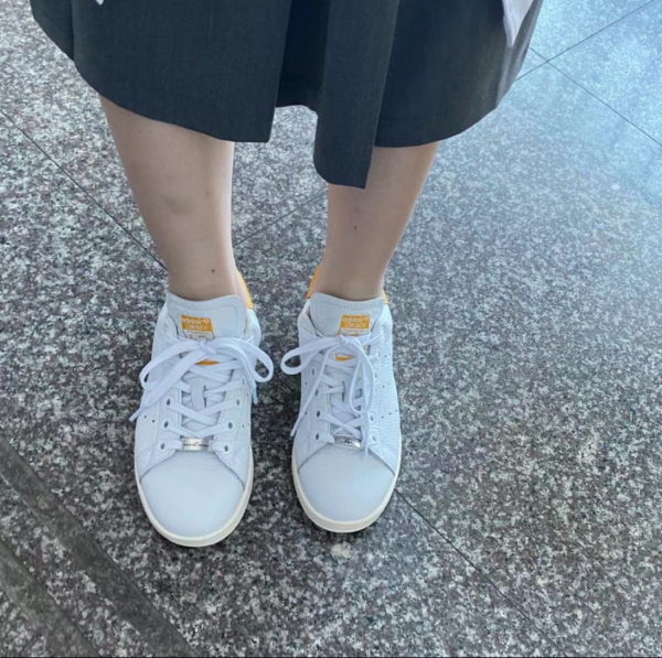 Giày Adidas Wmns Stan Smith 'Active Gold' EF9320 - Ảnh 4