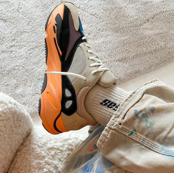 Giày Adidas Yeezy 700 Enflame Amber Orange GW0297 - Ảnh 5