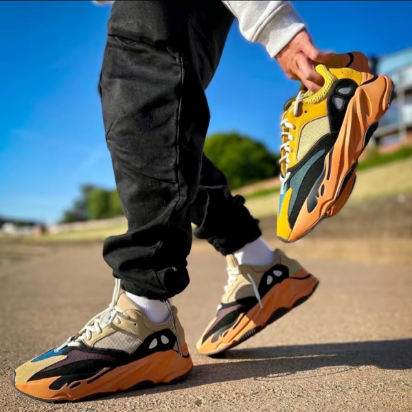 Giày Adidas Yeezy 700 Enflame Amber Orange GW0297 - Ảnh 6
