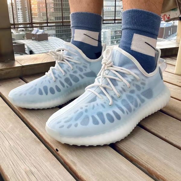 Giày Adidas Yeezy Boost 350 V2 'Mono Ice' GW2869 - Ảnh 4