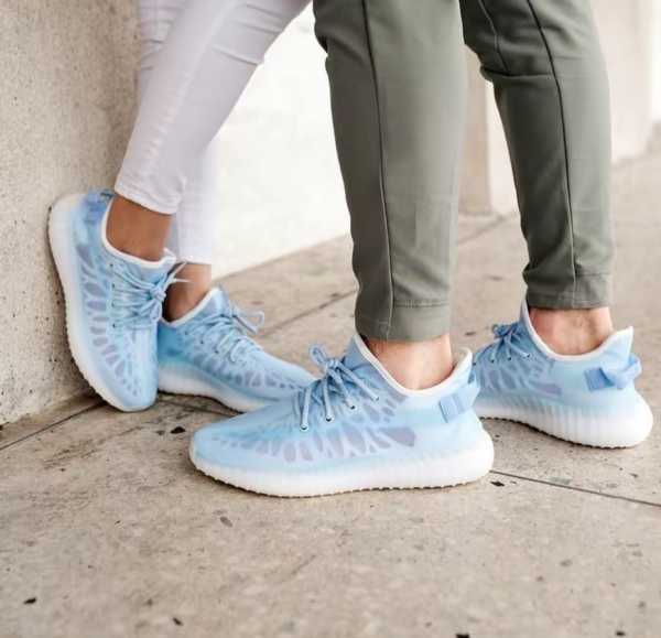 Giày Adidas Yeezy Boost 350 V2 'Mono Ice' GW2869 - Ảnh 5