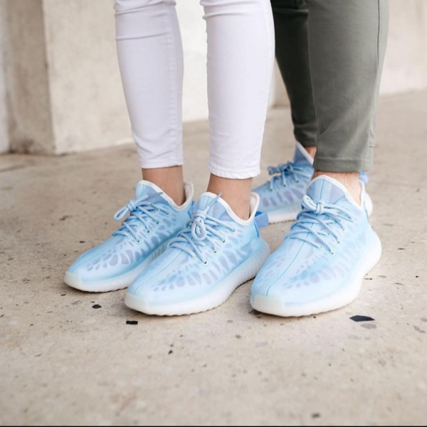 Giày Adidas Yeezy Boost 350 V2 'Mono Ice' GW2869 - Ảnh 8