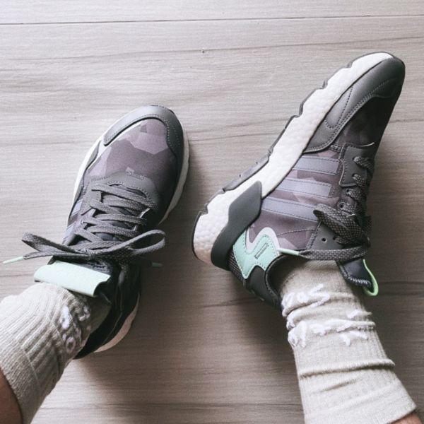 Giày Adidas Originals Nite Jogger 'Core Grey' FV1311 - Ảnh 5