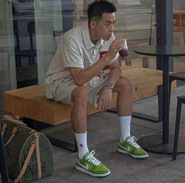 Giày Nike Dunk Low 'Vivid Green' DH9765-301 - Ảnh 3