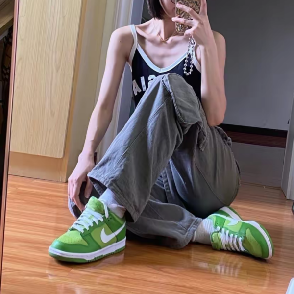 Giày Nike Dunk Low 'Vivid Green' DH9765-301 - Ảnh 4