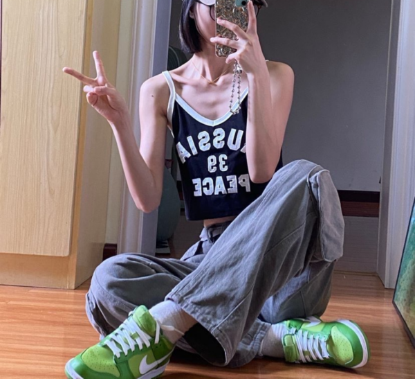 Giày Nike Dunk Low 'Vivid Green' DH9765-301 - Ảnh 5