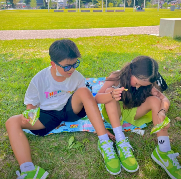 Giày Nike Dunk Low 'Vivid Green' DH9765-301 - Ảnh 6