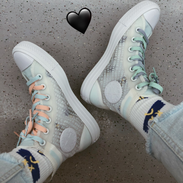 Giày Converse Chuck Taylor All Star High 'Translucent' 165609C - Ảnh 4