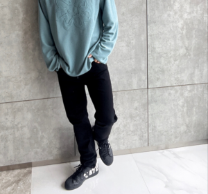 Alternative view of Giày Adidas Superstar 'Black Big Logo' FV3745