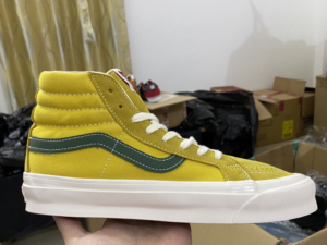 Giay Vans OG Sk8-Hi LX 'Green Sulphur' VN0A4BVBXEM