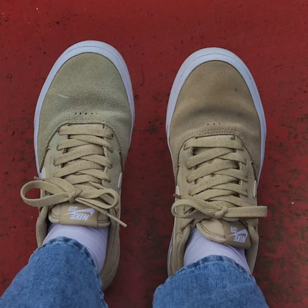 Giày Nike SB Chron Solarsoft Sneakers Grain White CD6278-204 - Ảnh 7