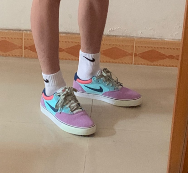 Giày Nike Chron 2 SB 'Lilac Copa' DM3493-500 - Ảnh 5