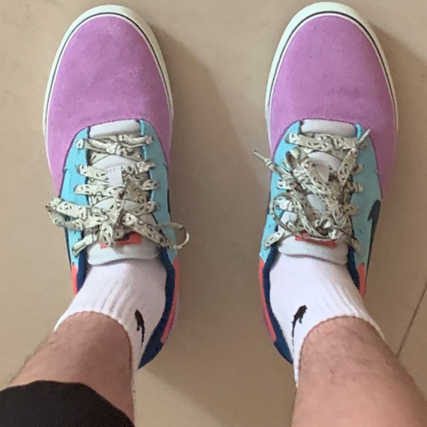 Giày Nike Chron 2 SB 'Lilac Copa' DM3493-500 - Ảnh 3