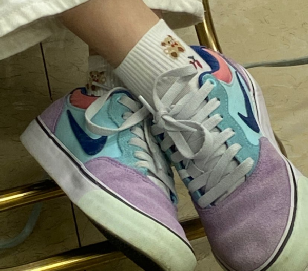 Giày Nike Chron 2 SB 'Lilac Copa' DM3493-500 - Ảnh 4
