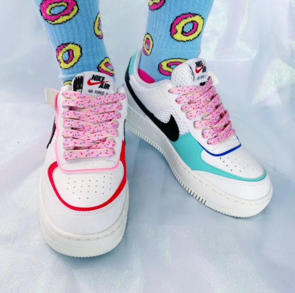 Giày Nike Air Force 1 Shadow 'White Multi-Color' DH1965-100 - Ảnh 3
