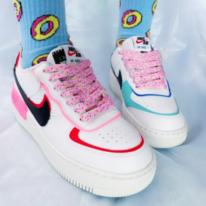 Alternative view of Giày Nike Air Force 1 Shadow 'White Multi-Color' DH1965-100