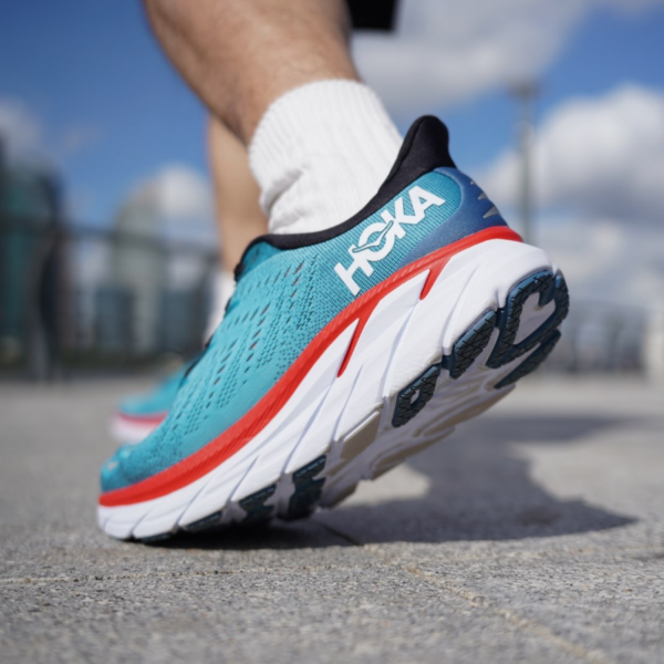 Giày Hoka One One Clifton 8 Real 'Teal Aquarelle' 1119393-RTAR - Ảnh 3