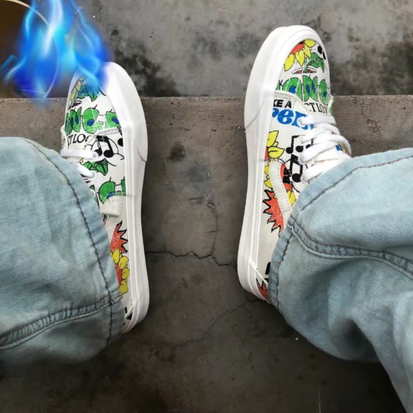 Giày Vans Sk8-Hi Tapered 'Mutil Color' VN0A4U16ARG - Ảnh 3