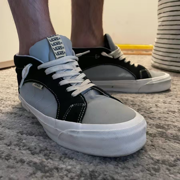 Giày Vans Taka Hayashi x Snake Trail 'Black Mirage Grey' VN0A4UWR2W6 - Ảnh 3