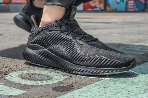 Giày Adidas Alphabounce Plus 'Triple Black' FW4685 - Ảnh 3