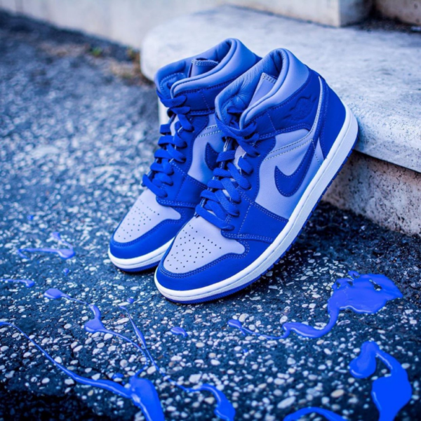 Giày Nike Air Jordan 1 Mid 'Appears In Georgetown Colors' DH7821-500 - Ảnh 6