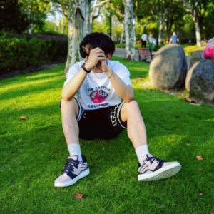 Alternative view of Giày Li ning Badfive Weivu Limited Edition Pink Black AETR008-1