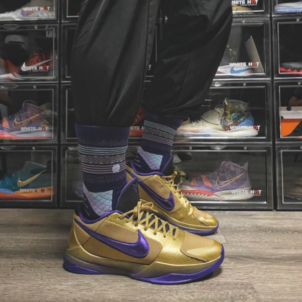 Giày Nike Undefeated x Zoom Kobe 5 Protro 'Hall Of Fame' DA6809-700 - Ảnh 5
