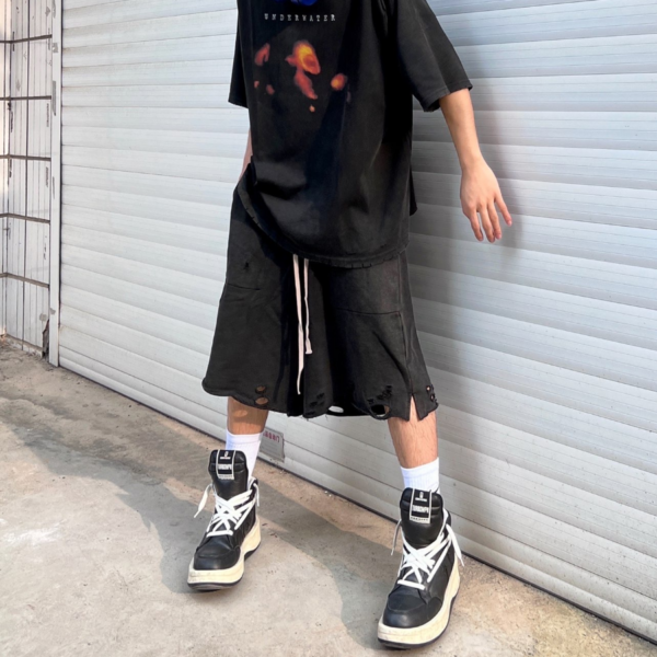 Giày Converse Rick Owens x TURBOWPN Mid 'Black Cloud Cream' 172342C - Ảnh 4