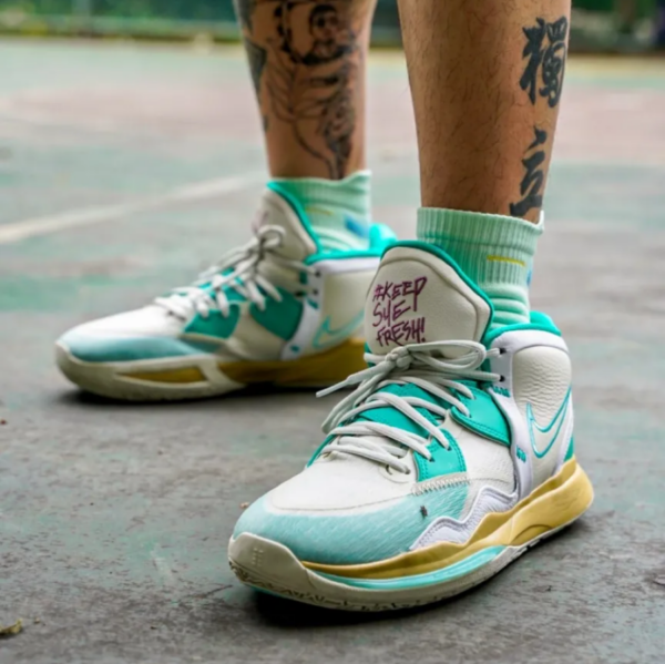Giày Nike Sue Bird x Kyrie 8 Infinity GS 'Keep Sue Fresh' DD0334-002 - Ảnh 3