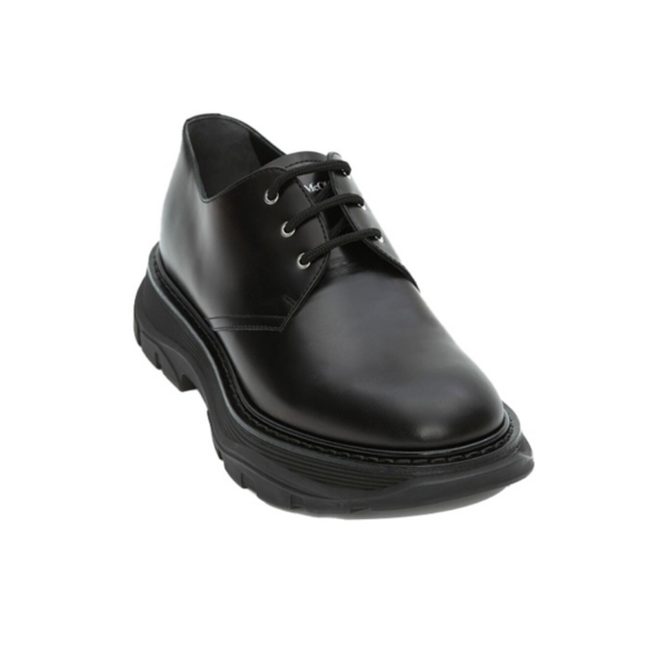 Giày Alexander Mc.Queen Tread Derby 'Black' 604255WHXH01000 - Ảnh 2